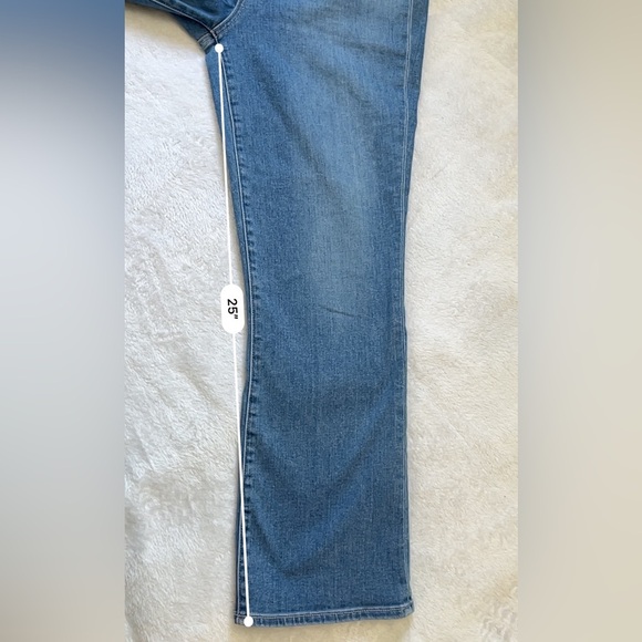 Veronica Beard Carly Kick Flare Jeans Bright Lakeshore Size 29 High Rise - Picture 7 of 15